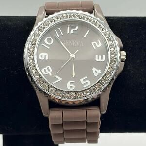 Brown Geneva Men’s Watch